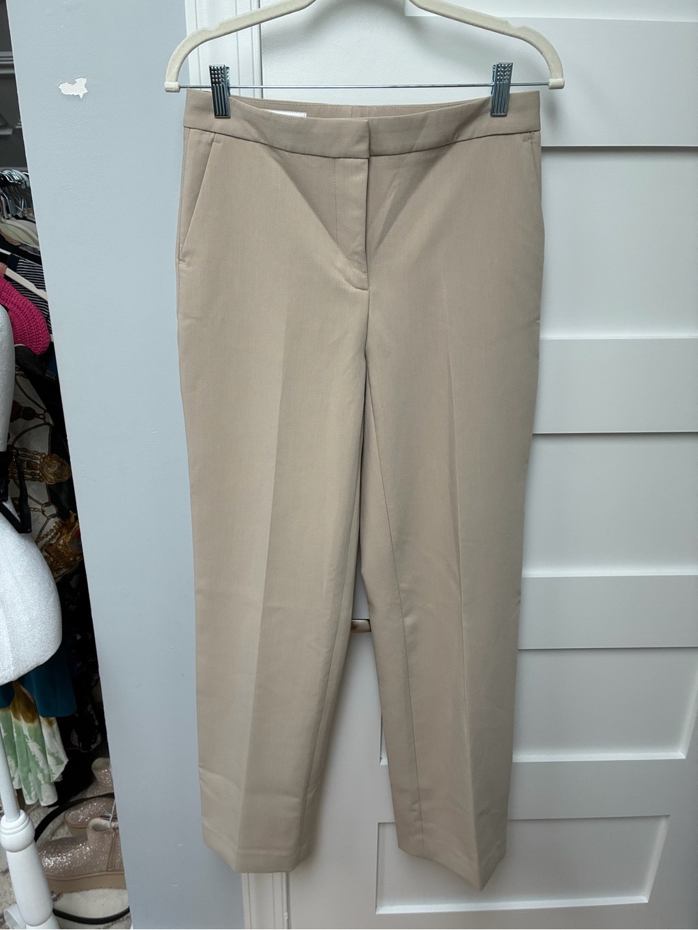 Zara Women's Tailored Beige Dress Pants size medium